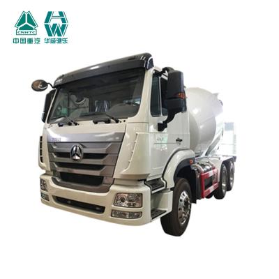 China 6x4 Concrete Mixing Transport Trucks / Front Discharge Cement Trucks 21 - 30t for sale