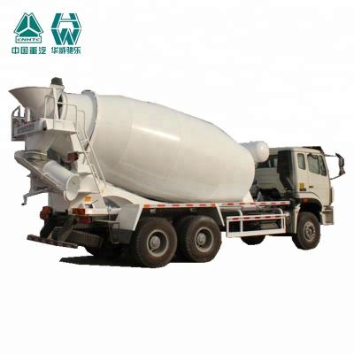 China Compact Biggest Concrete Mixer Truck With Heavy Reduction Drive Axle for sale