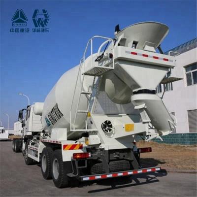 China Aluminum Alloy Tank HOWO Concrete Mixer Truck Heating And Ventilating System for sale