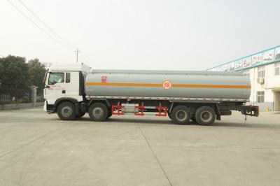 China Low Noise Triple Axle Trailer / Large Capacity Fuel Truck Trailer 9.762L for sale