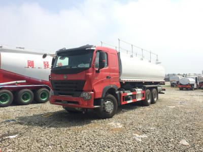 China Manual Transmission Fuel Truck Trailer / 3 Axle Trailer 15001 - 30000L for sale