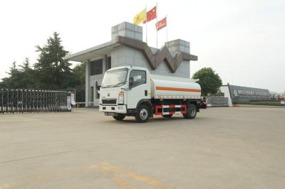 China White Fuel Truck Trailer / Bogie Suspension Two Axle Trailer 11500KGS for sale