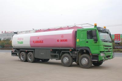 China Powerful Diesel Fuel Tank Trailer , High Speed Aluminum Tanker Trailer for sale