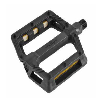 China High Quality And Cheap Plastic Wellgo Flat Platform MTB Mountain Bike BMX Bike Pedal for sale