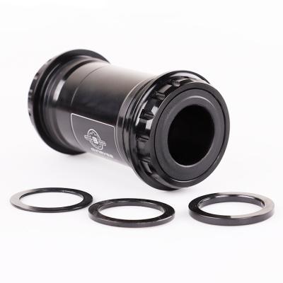 China MTB / Road Bicycle 24mm Interlock 68 Aluminum Alloy 73 Cavity Threadless Bottom Bracket Road Light Weight MTB for sale