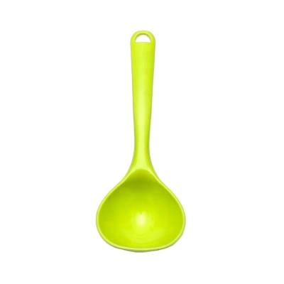 China Sustainable Food Grade Custom Round Plastic Baby Children Soup Rice Scoops Cooking Spoon For Sale for sale