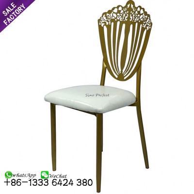 China Modern 20 Years Of Golden Decoration Wedding Experience Chairs Event For Dining for sale