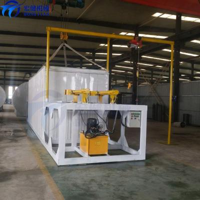 China Asphalt Mixing Plant Drummed Asphalt Melter Oil Burner Bitumen Melting Equipment LQTT-5T for sale