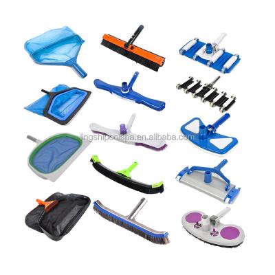 China Easy Install In Pool Ground Cleaner Manual Cleaning Tool Brushes Pool Head Vacuum Head for sale