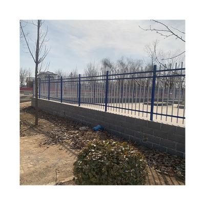 China Easily Assembled Hot Sale Outdoor Zinc Steel Fence Customized Steel Bar Stem Weld Metal Garden Fence for sale