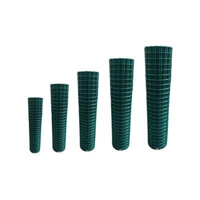 China Fence Green Color PVC Coated 50x50mm mesh opening Euro Holland Welded Wire Mesh roll  fence for sale