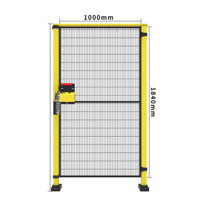 China Easily Assembled Machine And Robot Safety Barrier Fence Perimeter Protective Fence for sale