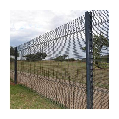 China Easily Assembled Factory Manufacturer Galvanized 358 anti-climb security anti cut fence with spike gate for sale