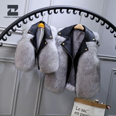 China Anti-shrinkage factory produced best price woman fashion fur coat fur coat vest for sale