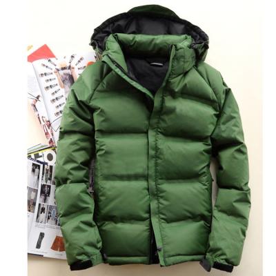 China New Men's Downs Plus Size Youth Winter Thick Slim Men's Outdoor Jacket Short Waist Section for sale