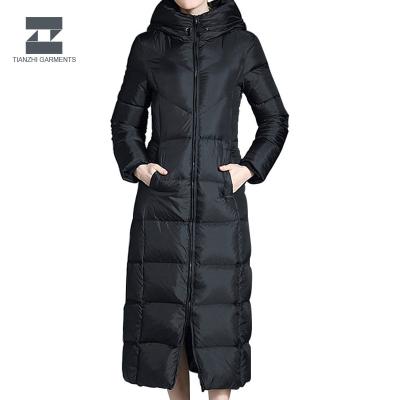 China New Type Women's Waterproof Winter Maternity Down Long Padded Coat for sale