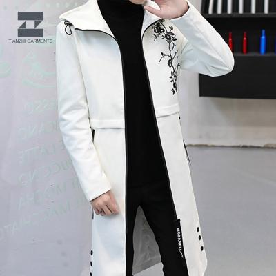 China Autumn Men Long Sleeve Trench High Quality Anti-shrink Cheap Spring And Coat for sale