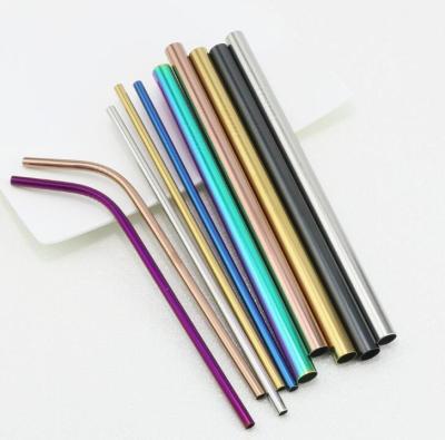 China 304/316 Stainless Steel Sustainable Safe Reusable Drinking Straw for sale