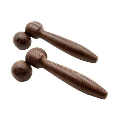 China Modern Wooden Face Roller Eye Therapy Roller Massage Tool Face Massager Wooden Ice Cream Massager for sale