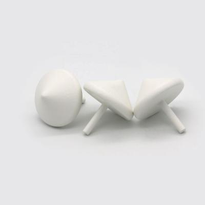 China Entertainment Factory Supply Rotating Wooden Gyro Kids White Colorful Wooden Top Wooden Toy for sale