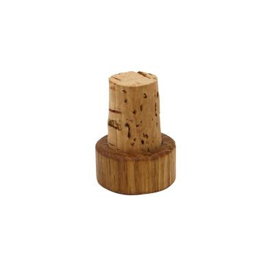 China China factory direct sale wine cork stopper natural wood bottle wooden wine cork for sale