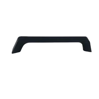 China Modern Cheap Aluminum Handle For Furniture Kitchen Drawer Cabinets Handle Modern Stylish Black for sale