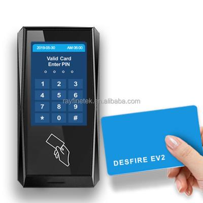 China BLE Access Control, TCP/IP 13.56MHz RFID Access Control Reader Door GT 26/34 RS485 RFID Card Contactless Skimmer for sale