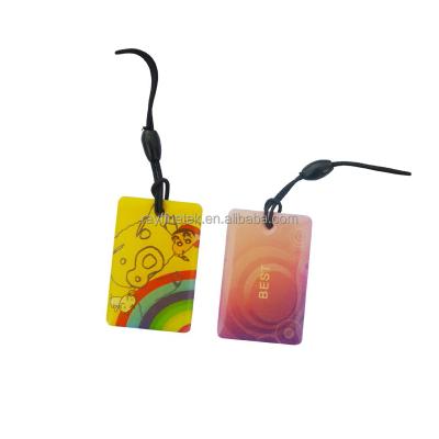 China Waterproof / Waterproof NFC RFID Tag Printing Epoxy Paw Logo Dog Tag QR Code RFID Card for sale