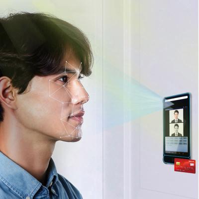 China Temperature Measurement RJ45 Face Recognition Lock Door Access Control Wifi System Camera Facial Recognition With Temperature Measurement for sale