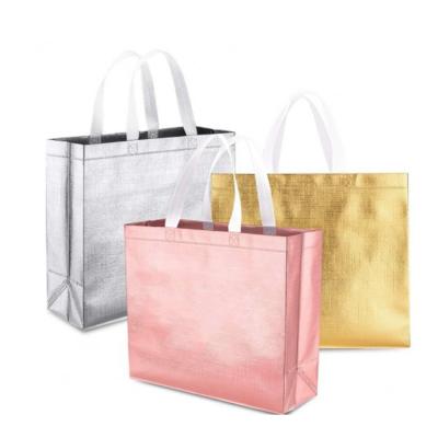 China 2022 Recyclable New Fashion High Quality Thickened Foldable ECO Making Machine Woven Bag Tote Storage Cloth Bag No Buying for sale