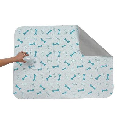 China Puppy Dog Pads Cloth Dog Diaper Selling Pee Pads With Quick Dry Surface Anti-Slip Washable Durable Warm Washable Pad for sale