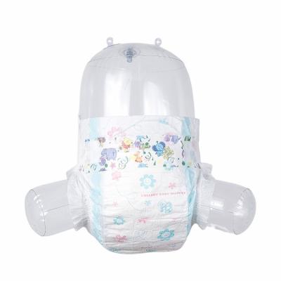 China Baby Band Printed High Quality Soft Breathable Disposable Diapers for sale