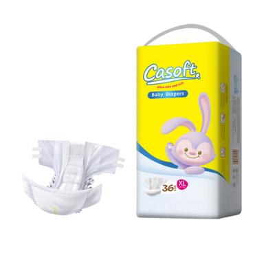 China China Manufacture Baby Care Softcare Product High Absorption Core Baby Diaper Printed Wholesale Diaper for sale