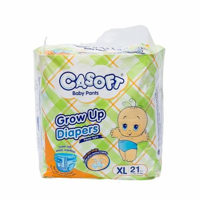 China Wholesale Eco-Friendly Printed Baby Pull Up Newborn Soft Breathable Nappy Diaper Pants Baby Diapers for sale