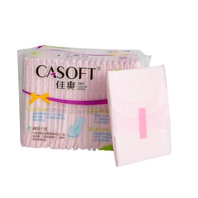 China Cheap Soft Breathable Ultra Thin Soft Custom Feminine Pad Hygiene Beautiful Day Care Cotton Organic Sanitary Napkin for sale