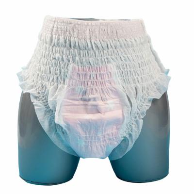 China Breathable Disposable Cotton Topsheet Woman Lady Pad Pants Sanitary Menstrual Pad for sale