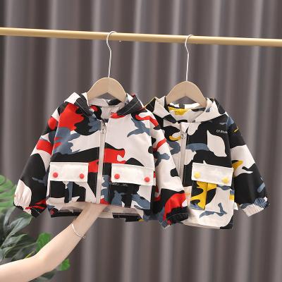 China Baby clothes children aged 0-6 handsome trend spring and autumn wind-proof baby clothes children for sale