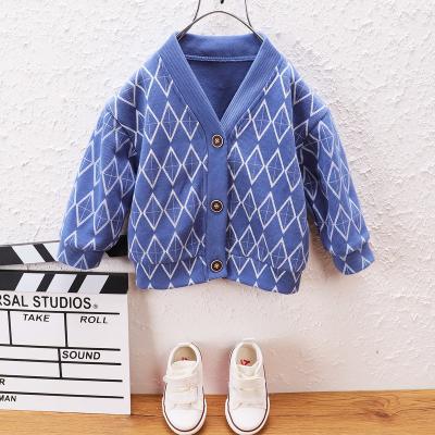 China Baby clothes children aged 0-6 years old handsome stripe trend baby clothes children in spring and autumn for sale