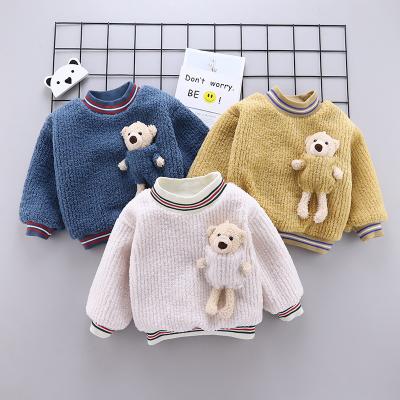 China Baby clothes 1 tops 50% cotton sweater girl Long sleeve Girl clothes clothing kids cloth baby cloth for sale