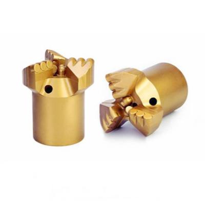 China Construction material shops cnc deep hole concave three-wing diamond composite bit is rugged and easy to use for sale