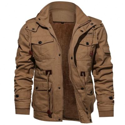 China Pilot Winter Fleece Jackets high quality military vestes 2021 viable warm thicken outerwear plus size jacket for sale