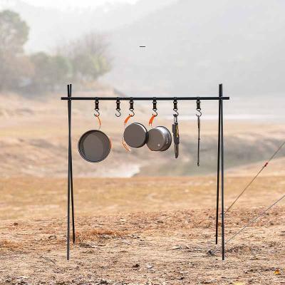 China Durable Tripod Hook Factory Price Storage Tripod Equipment Durable Folding Camping Panel for sale