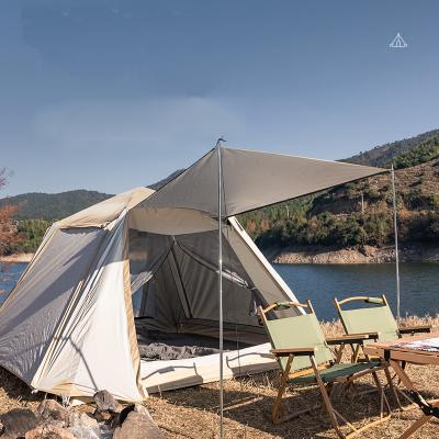 China Waterpoof Double Layer Automatic Hydraulic Tent Installation Camping Pop Up Pop Up Outdoor Waterproof Camping Tent for sale