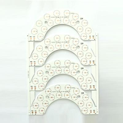 China Led PCB Lightweight Custom One Sided Metal Led TV PCB Aluminum Panel for sale