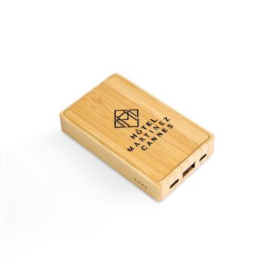 China factory wholesale 500 times 10000 mAh high capacity wooden powerbank 5000mah/8000mAh new powerful portable led power bank led power bank for sale