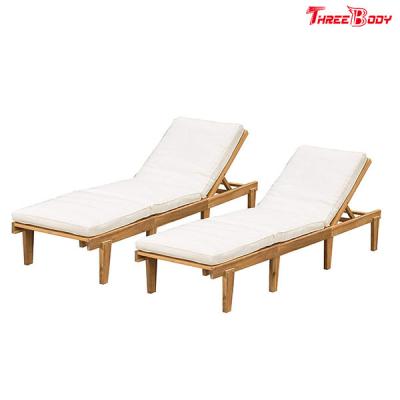 China Moderne Openluchtchaise Zitkamer, Brow/Beige Chaise van het Terrasmeubilair Zitkamer Te koop