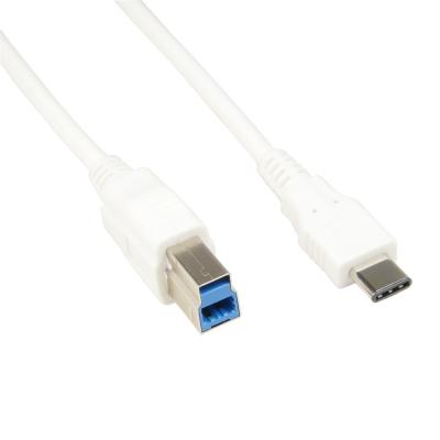 China 1M/3.28ft USB 3.1 Type C Male to USB 3.0 Type B Male Charging Cable for Macbook 12 inch for sale