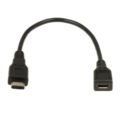 China USB-C USB 3.1 Type C Male to Micro USB 2.0 5Pin Female Data Cable for sale