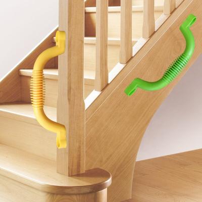 China Plastic Railing Customization Wholesale Kids Playground Handles Accessories Safety And Non-slip Yellow Grip for sale