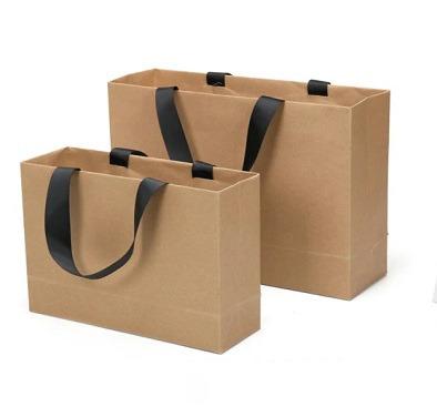 China Original Factory Recycled Materials For Custom Brown Paper Bags for sale